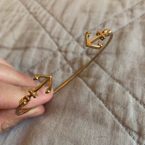 Anchor Bangle Bracelet